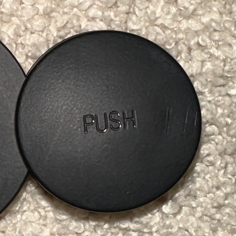 Brass Matte Black Toe Touch Bathtub Drain Cover